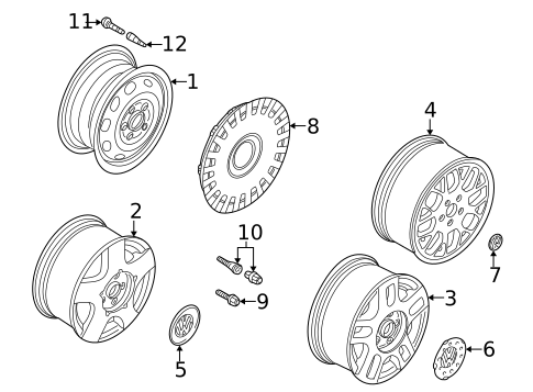Wheels for 2000 Volkswagen Golf #0