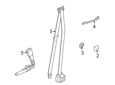 Seat Belt for 2011 BMW X6 #0