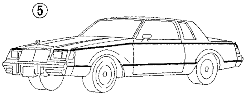 Stripe Tape for 1985 Buick Regal #2
