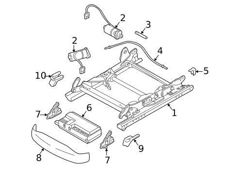 Tracks & Components for 2003 Porsche 911 #1