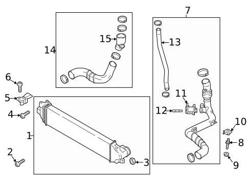 Air Bag Components for 2017 Ford Fusion #2