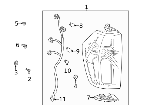 Bulbs - Chassis for 2023 Chevrolet Tahoe #0