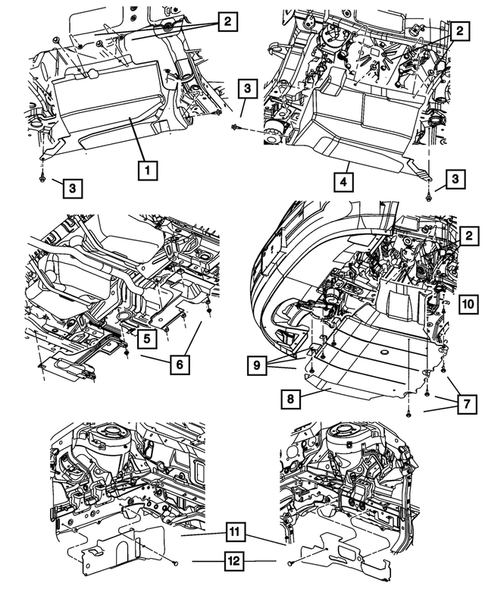 Floor Pans for 2007 Dodge Caliber #1