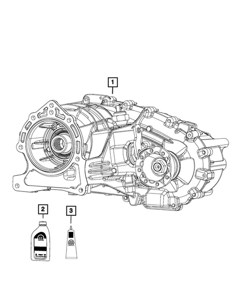 Transfer Case and PTU Assembly for 2026 Jeep Wrangler #2