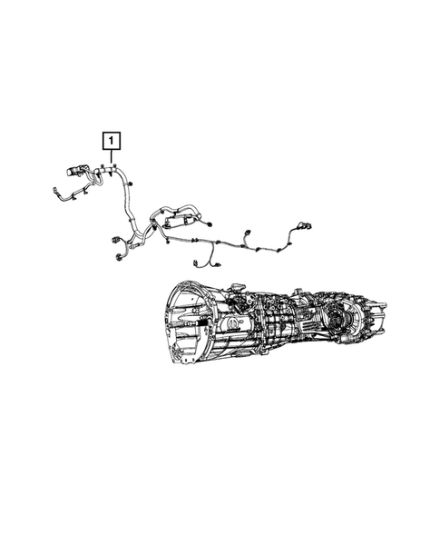Wiring-Powertrain for 2018 Jeep Wrangler #3