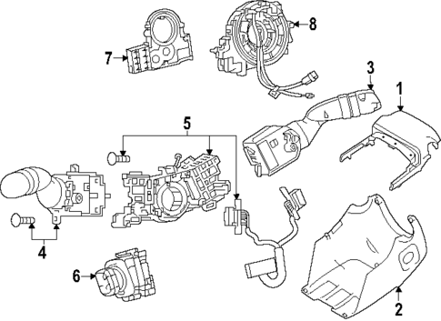 Switches for 2024 Lexus TX550h+ #0