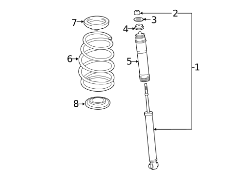Struts & Components for 2012 Scion tC #1