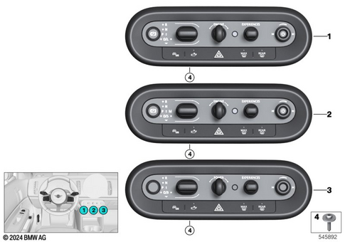 Switch for 2024 Mini Countryman SE ALL4 #3