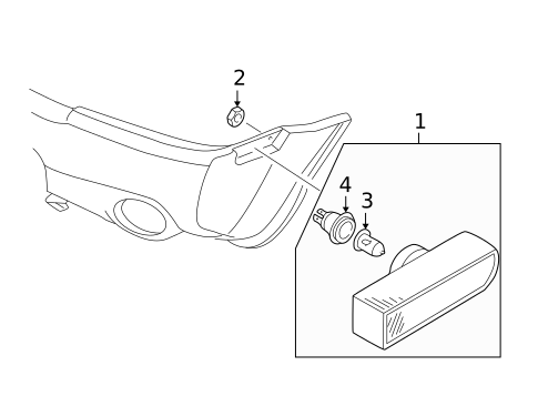 Bulbs - Chassis for 2002 Nissan Xterra #1