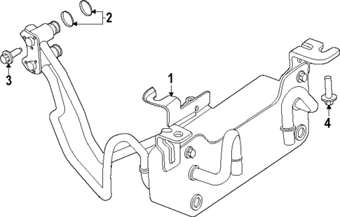 Oil Cooler for 2024 Ford F-350 Super Duty #1