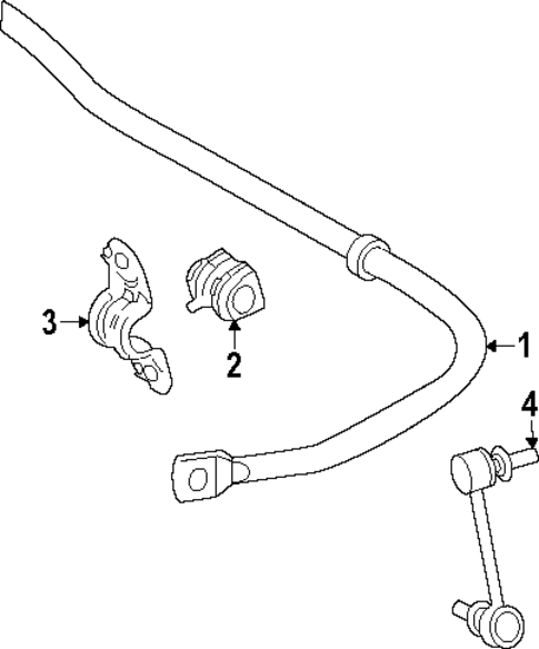 Stabilizer Bar & Components for 2025 Toyota Tacoma #2