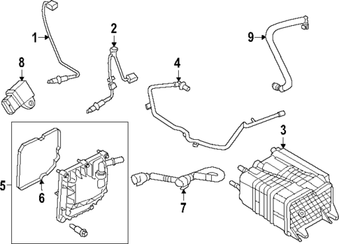 Emission Components for 2024 Ford Ranger #0