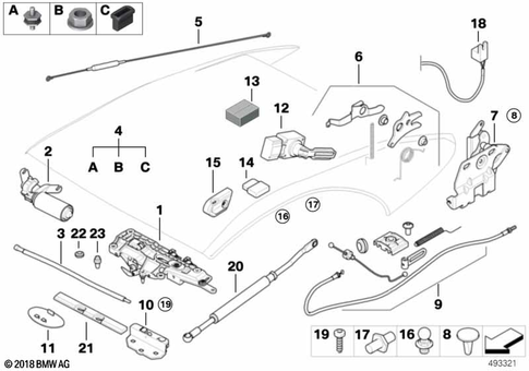 Folding Top for 2005 BMW 645Ci #1