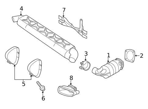 Exhaust Components for 2013 Porsche 911 #0
