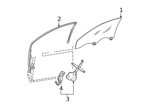 Front Door for 2000 Lincoln LS #0