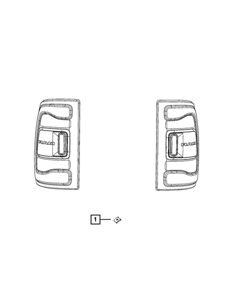 Lamps, Interior and Exterior for 2020 Ram 3500 #19