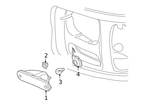 Electrical Sockets for 1996 Chevrolet Express 3500 #0