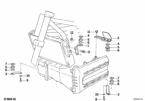 Motorcycle Trim Section, Windshield for 1993 BMW-Motorrad K 1100 LT #7