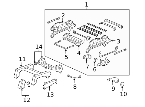 Tracks & Components for 2005 Honda Odyssey #3
