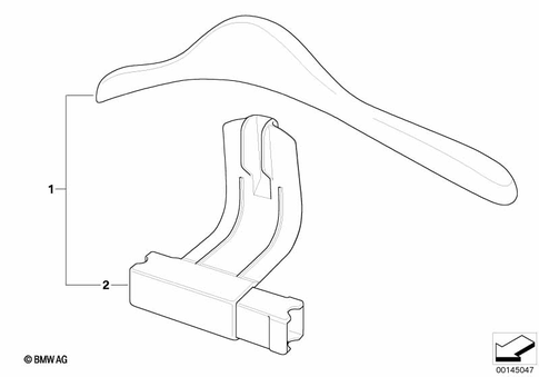 Interior Equipment Components for 1992 BMW 740i #13