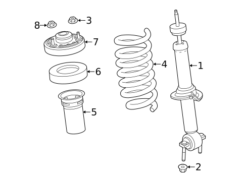 Shocks & Struts for 2017 Lincoln Navigator #5