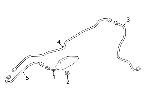 Antenna & Radio for 2021 Subaru WRX #0