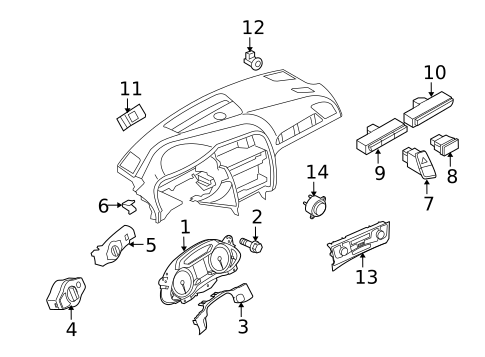 Switches for 2009 Audi A4 Quattro #1
