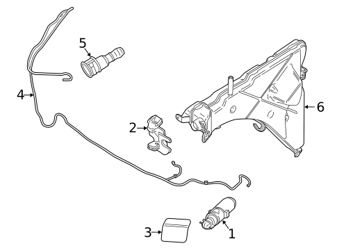 Headlamp Washers/Wipers for 2016 BMW X6 #0