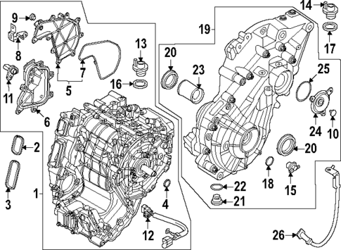 Automatic Transmission for 2024 Nissan ARIYA #0