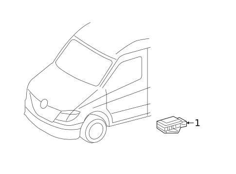Electrical Components for 2018 Mercedes-Benz Sprinter 3500 #4