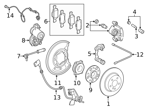 Rear Brakes for 2020 Mercedes-Benz GLC63 AMG #0