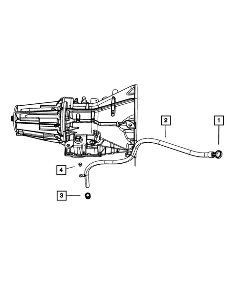 Case, Extension, Oil Pan, and Indicator (Dipstick) for 2009 Jeep Wrangler #5