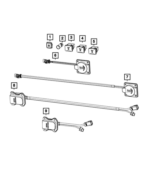 Power Distribution, Fuse Block, Junction Block, Relays and Fuses for 2026 Ram 3500 #2