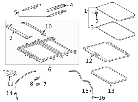 Sunroof for 2022 Toyota RAV4 #0