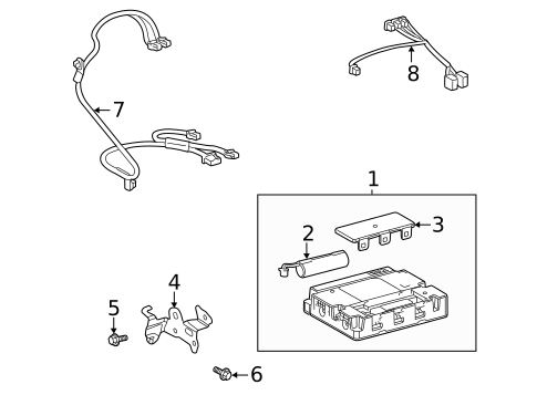 Sound System for 2020 Toyota Camry #1