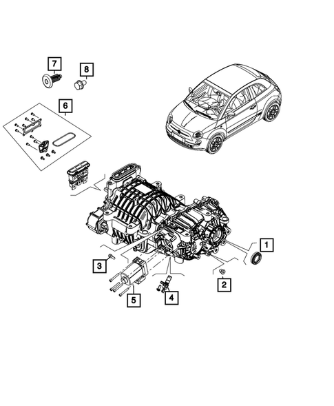 Electric Motor for 2024 Fiat 500E #0