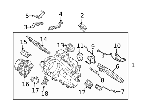 Evaporator Components for 2009 Toyota Land Cruiser #0