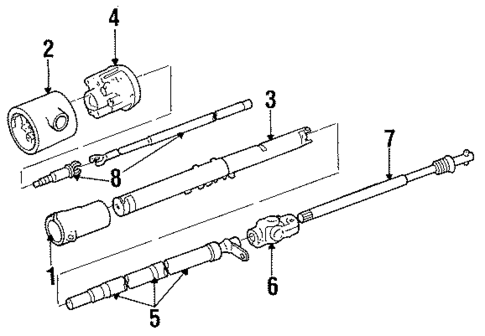 Housing & Components for 1988 Jeep Cherokee #5