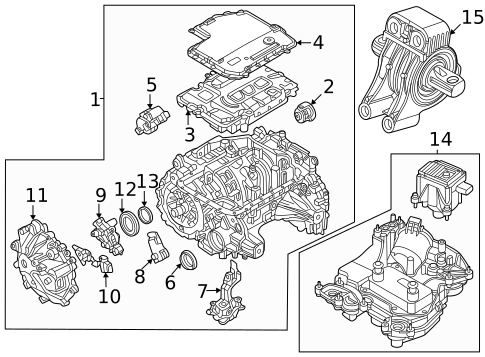 Traction Motor Components for 2024 BMW i4 #2