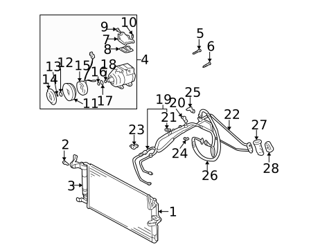 Switches & Sensors for 2006 Hyundai Elantra #1