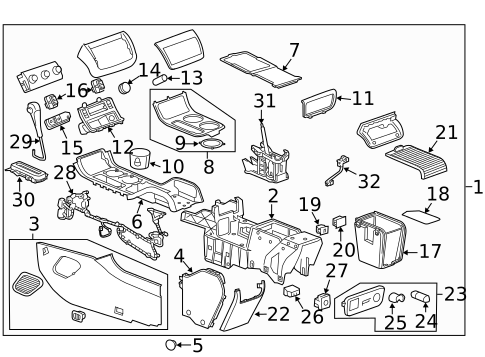Heated Seats for 2011 Chevrolet Traverse #1