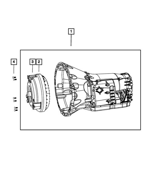 Automatic Transmission / Transaxle and Torque Converter for 2008 Chrysler Crossfire #0