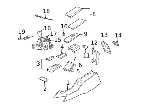 Console for 2006 Dodge Magnum #0