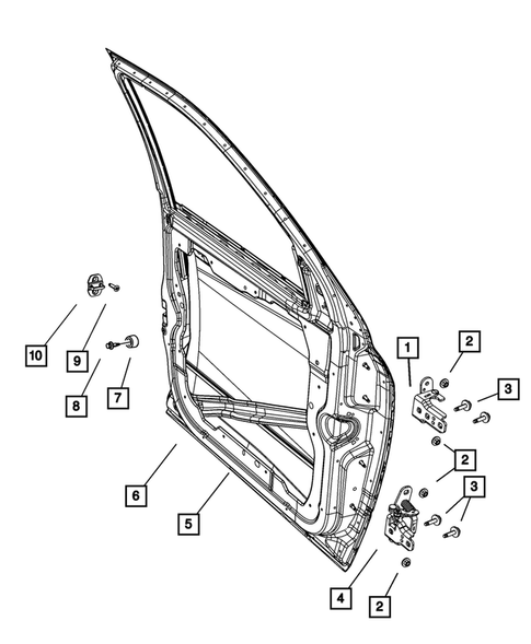 Front Door for 2022 Ram 1500 Classic #1