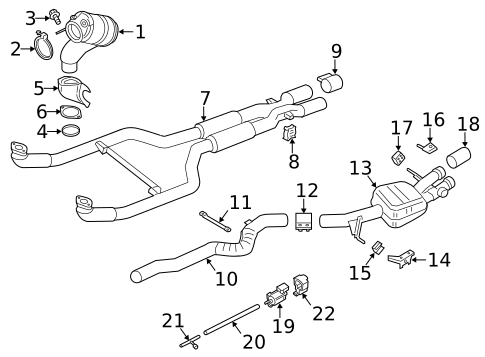 Exhaust Components for 2013 BMW M5 #0