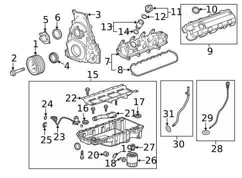 Engine Parts for 2015 Chevrolet Corvette #0