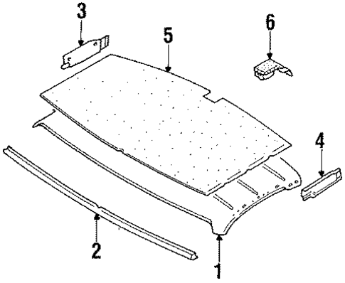 Interior Trim for 1986 Mazda B2000 #1