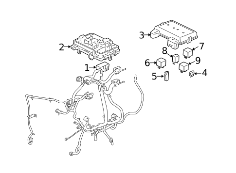 Fuel System Components for 2009 Chevrolet HHR #1