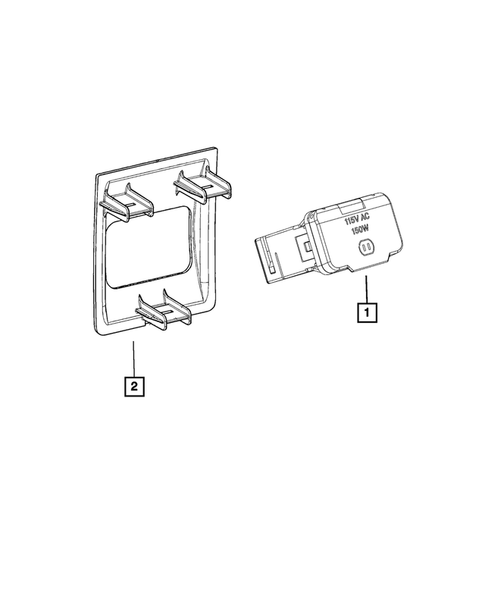 Power Distribution Center, Fuse Block, Junction Block, Relays and Fuses for 2012 Ram 2500 #1