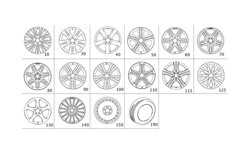 Wheels for 2016 Mercedes-Benz E550 #0